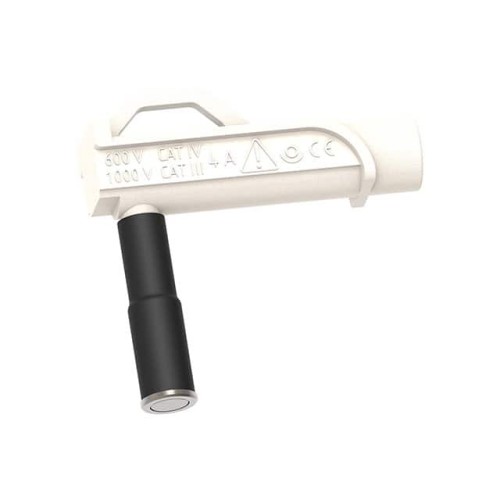 9MM MAG CONN RA BANANA JACK WHT