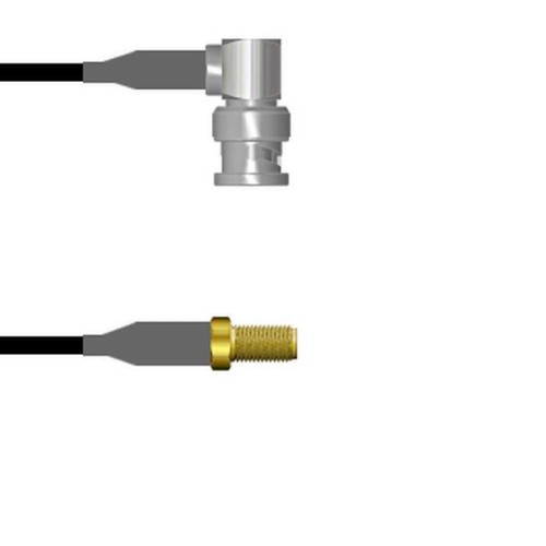 CBL ASSY BNC-SMA P TO J RG58 1M