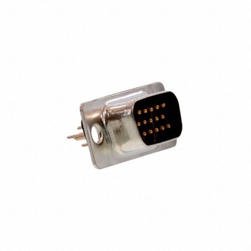 CONN D-SUB HD PLUG 15P SLDR CUP