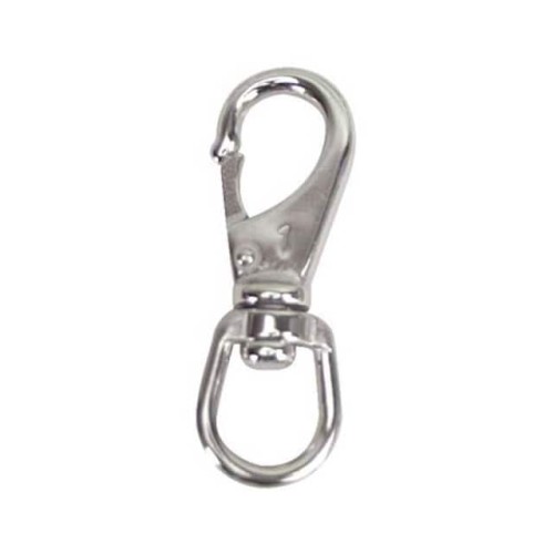 7/8" EYE SWIVEL BOAT SNAP, STAIN