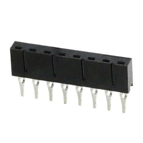 CONN SOCKET SIP 8POS TIN-LEAD