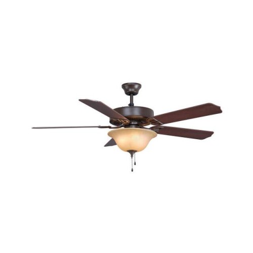 BOWL 52" CEILING FAN, LIGHT KIT