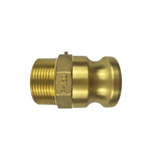 3/4" BRASS TYPE F ADAPTER W/THRE
