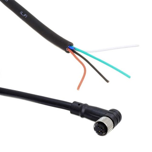 CBL 4POS FMALE TO WIRE 6'