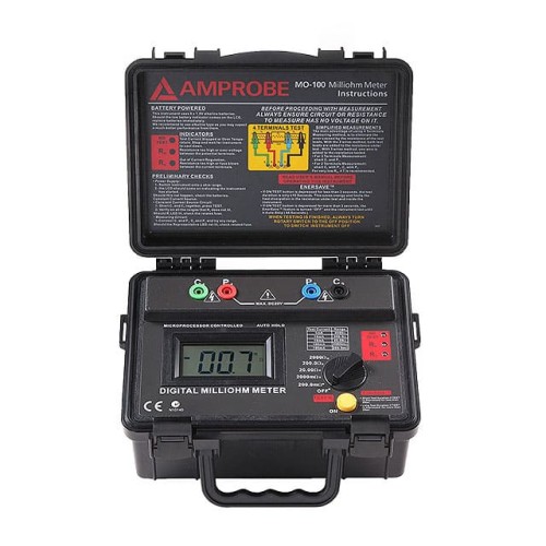 MILLIOHMMETER BATTERY POWERED