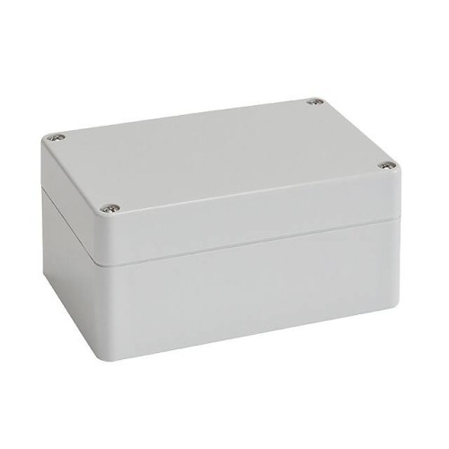 BOX PLAS GRAY 6.299"L X 4.724"W