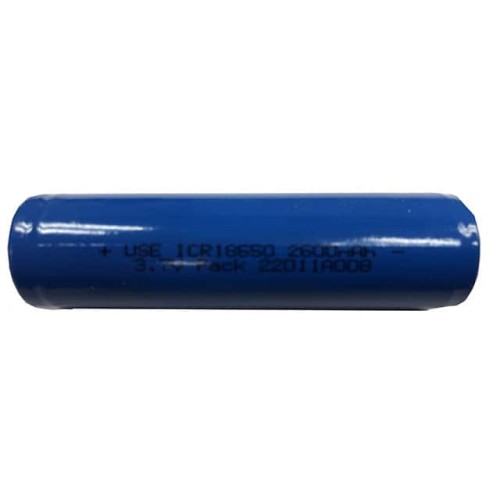 2.6Ah, 3.7V, Li-Ion, 18650, JST