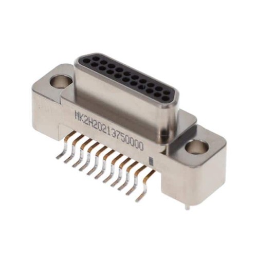 D-SUB, PLUG, .050", 2ROW, 21POS,