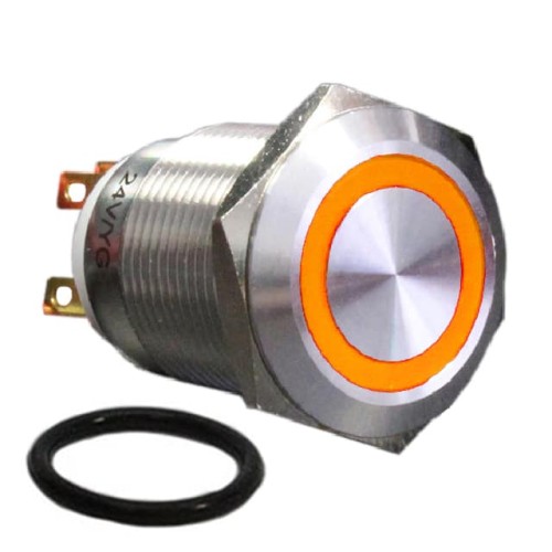 SWITCH PB DPST-NO/NC 1A 125V