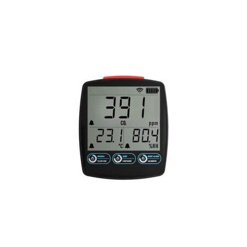TEMP, RH AND CO2 DATA LOGGER