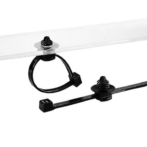 2-PC CABLE TIE/FIR TREE MOUNT, U