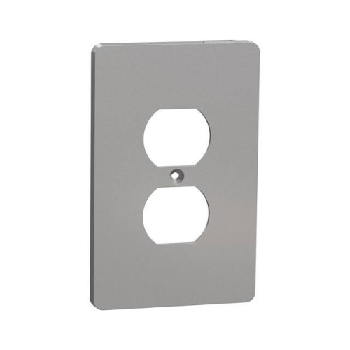 1 G MID+ DUPLEX OUTLET WALL PLAT