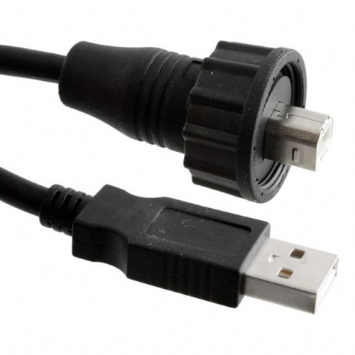 CBL USB2.0 A PLUG TO B PLG 3.28'