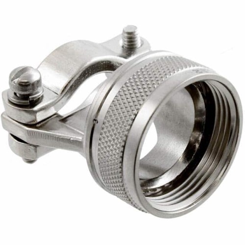 CONN CABLE CLAMP SZ 18 SILVER