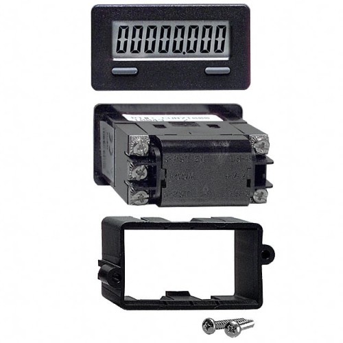 COUNTER LCD 8 CHAR PANEL MOUNT