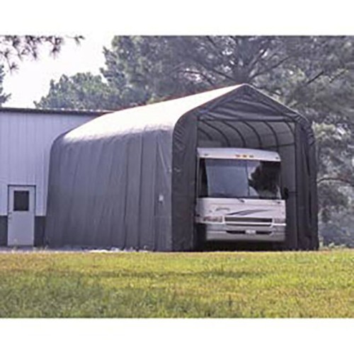 PEAK STYLE SHELTER, 14X40X16