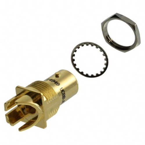CONN BNC JACK STR 75OHM EDGE MNT