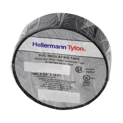 TAPE ELECTRICAL BLK 3/4"X 10.9YD