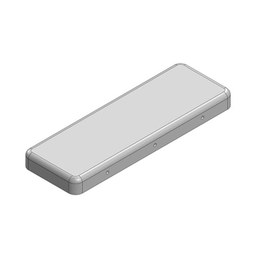 RF SHLD COVER 0.559"X1.646" SNAP