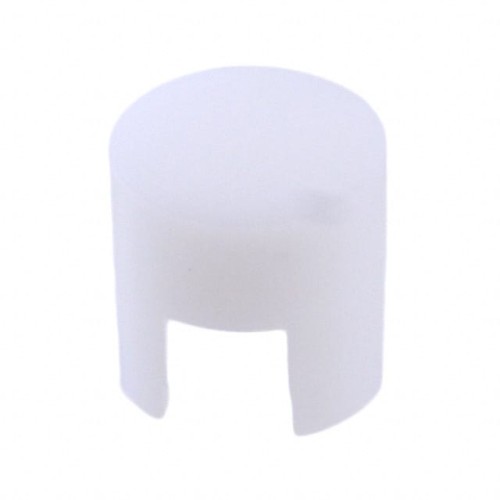 CAP TACTILE ROUND FROSTED WHITE