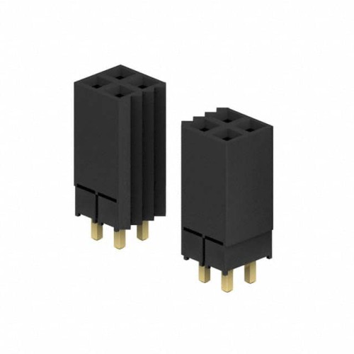 CONN SOCKET 64POS 0.1 GOLD PCB