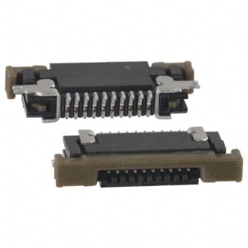 CONN FFC BOTTOM 10POS 0.50MM R/A