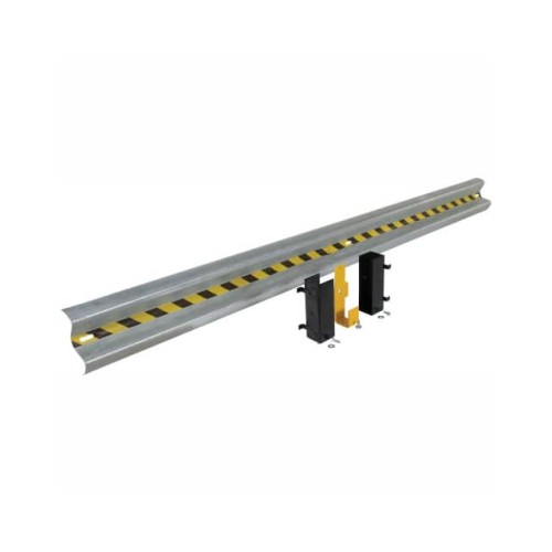 12'L DROP-IN GUARD RAIL W/(3) BR