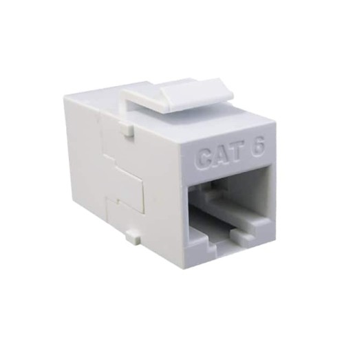 MOD KEYSTONE CPLR CAT6 UNSHLD