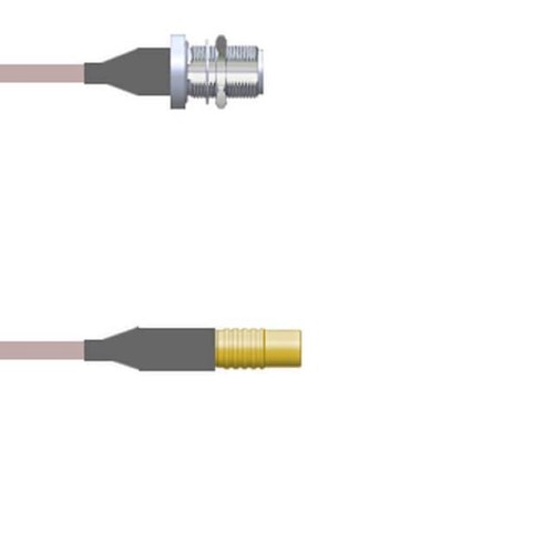 CBL ASSY MCX-N JACK RG316 DB 18"