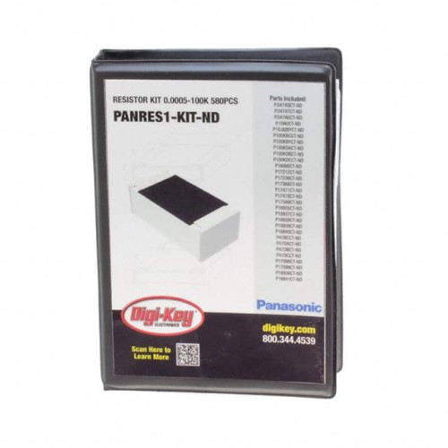 RESISTOR KIT 0.0005-100K 580PCS