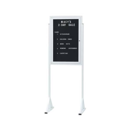 FREE STANDING LETTER BOARD CABIN