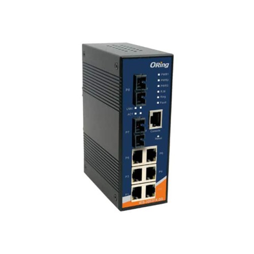 RUGGED 6X 10/100TX (RJ-45) + 2X