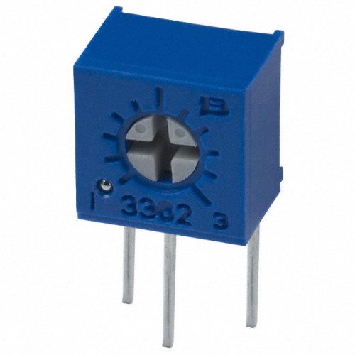TRIMMER 10 OHM 0.5W PC PIN SIDE