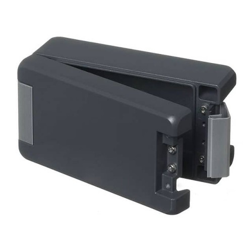 BOX ALUM GRAY 6.260"L X 3.386"W