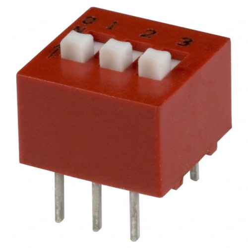 SWITCH SLIDE DIP SPST 150MA 30V