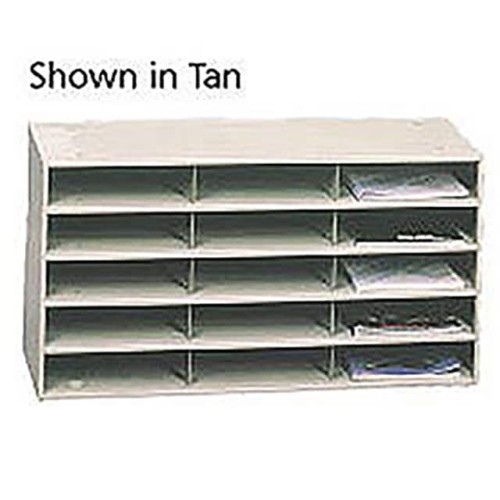 LITERATURE SORTER, 15 COMPARTMEN