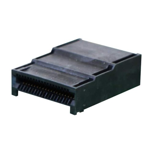QSFP-DD 1X1 HOST CONNECTOR, SMT