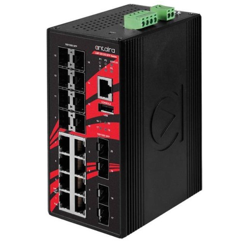 20-PORT INDUSTRIAL GIGABIT POE+