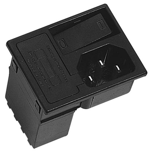PWR ENT MOD RCP IEC 320-C14 PNL