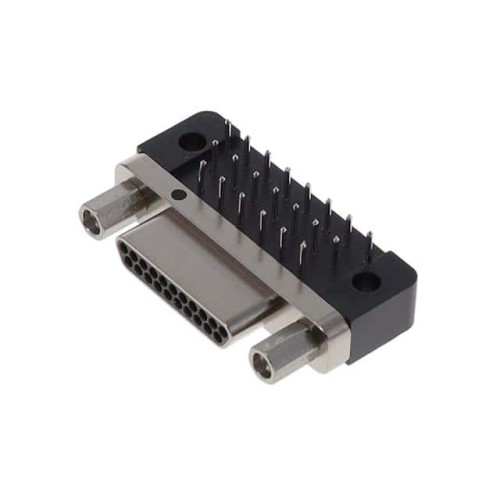 D-SUB, PLUG, .050", 2ROW, 21POS,