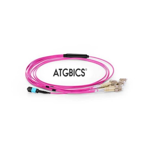 FIBER OPTIC CBL TO LC MULT 2M