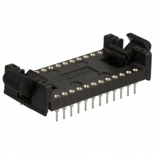 CONN IC DIP SOCKET 24POS GOLD