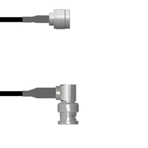 N-SP/BNC-RP RG58 2M