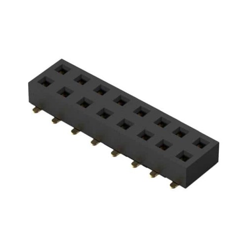 16POS, 2MM PITCH SOCKET, DIL, SM