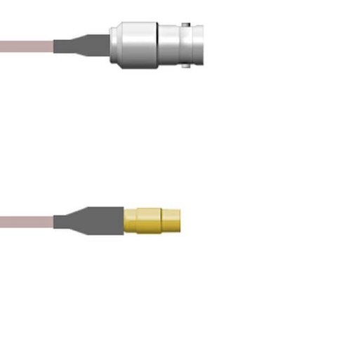 CBL ASSY BNC-MMCX JACK RG178 9'