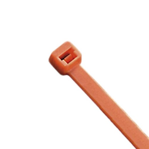 CBL TIE LOCKING ORG 50LBS 7.4"
