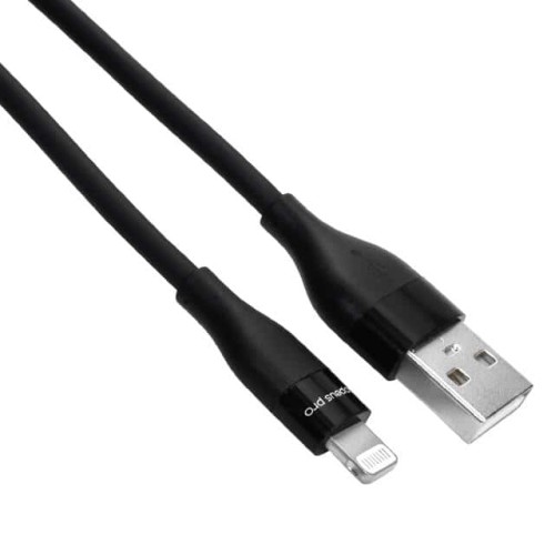 CBL USB2 A TO LIGHTNING BLK 6FT