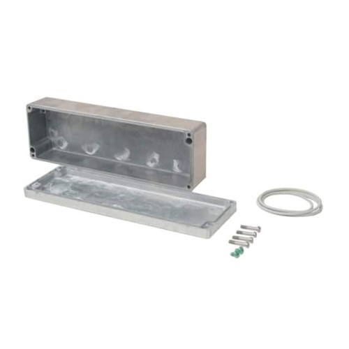 BOX ALUM UNPTD 9.843"L X 3.150"W