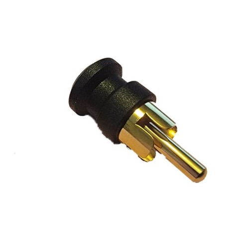RCA SHIELDED SHORTING CAP PLUG