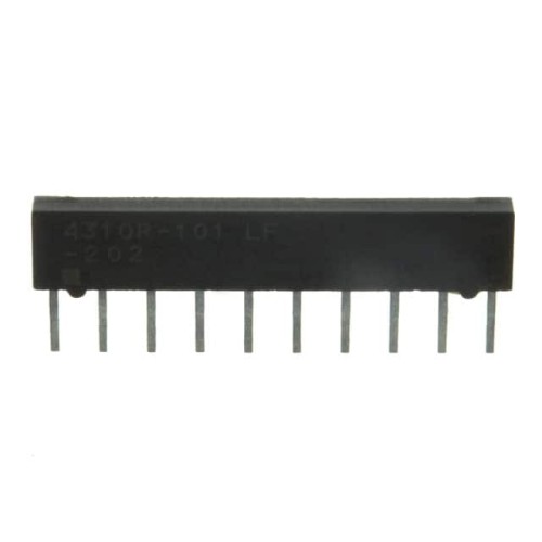 RES ARRAY 9 RES 2.7K OHM 10SIP